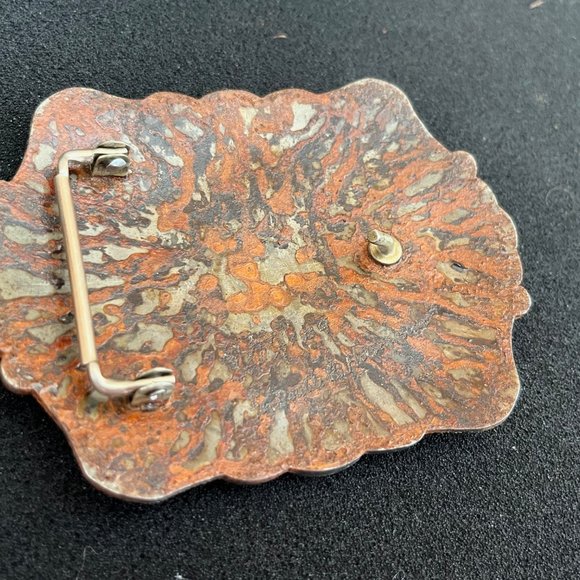 Hand crafted Rustic Cross Belt Buckle main image 4